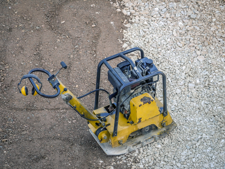 plate compactor for hardscaping